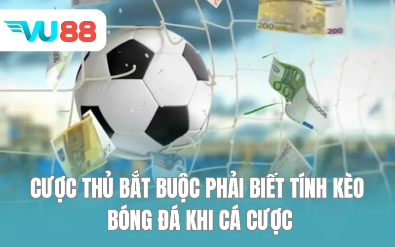 Cược thủ bắt buộc phải biết tính kèo bóng đá khi cá cược