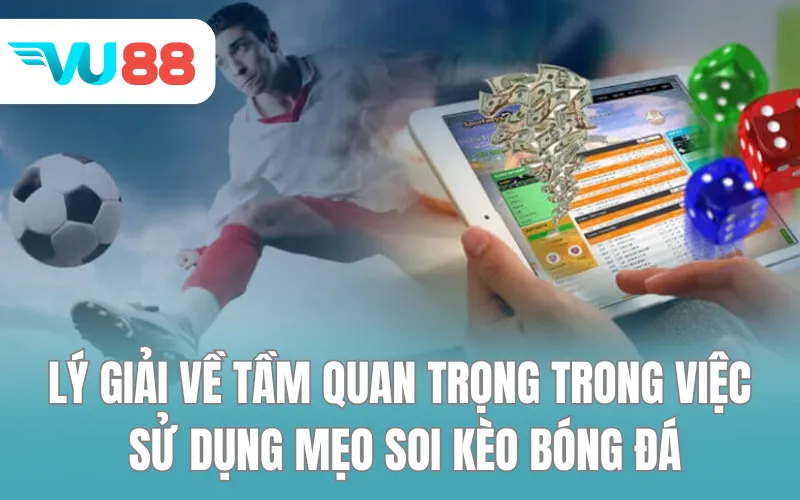 Lý giải về tầm quan trọng trong việc sử dụng mẹo soi kèo bóng đá